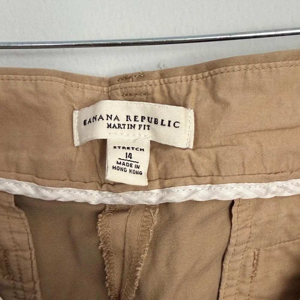 Banana Republic Women's Martin Fit Khaki (Pants) Trousers, Size 14 - Picture 4 of 6